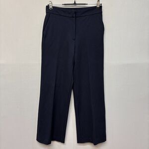 Quince Women Pull On Wide Leg Ponte Pants Size 6 Black C043 -22